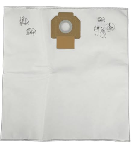 Amazon.com: Nilfisk Original 10L Dust Bags - 5 PCS - Family Vacuum